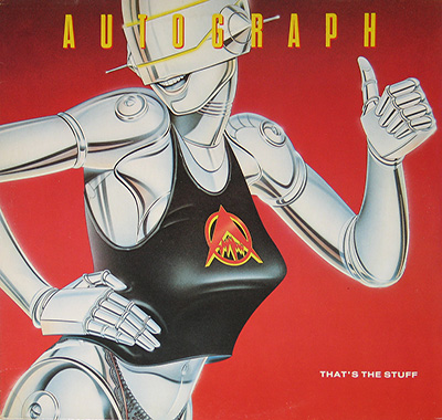 AUTOGRAPH - That's The Stuff album front cover vinyl record